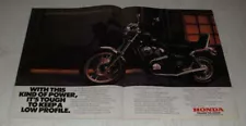 1983 Honda Shadow 750 Motorcycle Ad - Low Profile