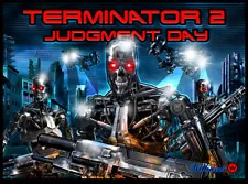 Terminator 2 Pinball Alternate Translite HIGHEST QUALITY RES!! Choose 1 of 3