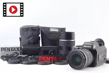 【N MINT+++ w/ 2 Lens】 Pentax 645N Film Camera SMC FA Zoom 45-85mm 80-160mm F4.5