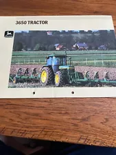 John Deere 3650 Tractor Brochure FCCA