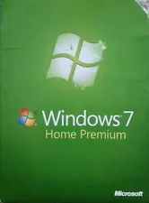 Windows 7 Home Premium 32 bit Full Version w/ Product Key for Dell & Others