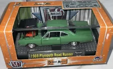 M2 Machines Detroit Muscle 1969 Plymouth Roadrunner 440 Green