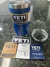 YETI Blue 20 Oz Rambler with MagSlider Lid - Blue