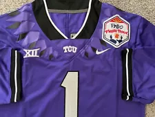 TCU Horned Frogs Fiesta Bowl NCAA Football Jersey - Men’s Large