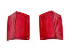 Pair Tail Lights Lamps For 1970-1972 Chevy El Camino & Chevelle Station Wagon