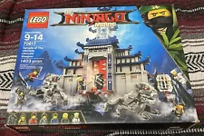 Lego 70617 The Ninjago Movie Temple Of The Ultimate Ultimate Weapon