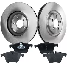 Front Brake Disc Rotors and Pads Kit for Jaguar F-Type XJ XK XF XKR XJR Super V8