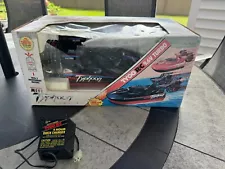 Tyco R/C 9.6 vV Turbo Typhoon Hovercraft Radio Control Mini With Power Adapter