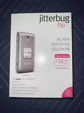 Jitterbug Flip Easy-to-Use Phone for Seniors Lively Network – Graphite – SEALED