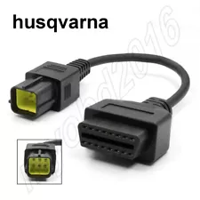 OBD2 Diagnostic Code Reader Adapter Scanner Cable for Husqvarna Motorcycles