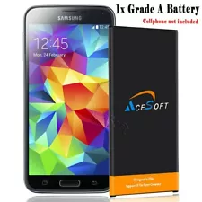 AceSoft 6820mAh Li-ion Battery for Samsung Galaxy S5 SM-G900P Virgin Mobile USA