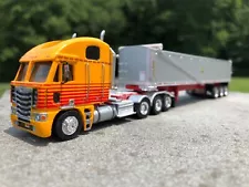 Custom Built 1/87RESIN FREIGHTLINER ARGOSY / 3D FRAME & TRAILER DUMP