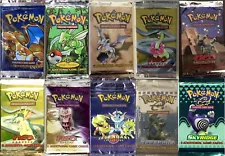 Pokemon Tcg Booster Packs Only 400 Packs Total Base Set Aquapolis Skyridge Neo