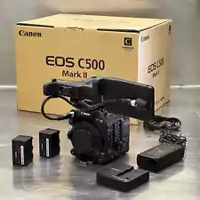 Canon EOS C500 Mark II 5.9K Full-Frame Camera Body EF Original Box REDUCED!!!