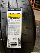 2 Tire Goodyear Eagle F1 Supercar 3R 265/40ZR19 98Y High Performance RACE TIRES