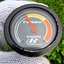 VOLVO R SPORT TURBO BOOST GAUGE VOLVO 240 242 244 245 RARE