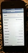 Apple iPhone 5 16GB Black (Sprint) A1429 Fast Ship Very Good Used IOS 6 6.1.4