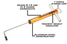 Lyman® Mechanical Trigger Pull Gauge, Reads 0 to 12 lbs, Aluminum & Steel const.