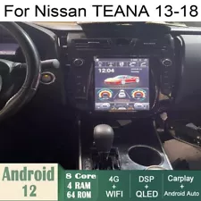 Car Android Gps Navigation Wifi 10.4" For Nissan Teana Altima 13-18 Radio