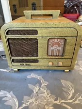 vintage rca victor tube radio Model 40x-50 Working Restored