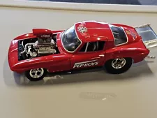 New ListingHot Wheels NHRA 50th Anniversary Pep Boys 66 Pro Street Corvette 1:18 Scale