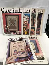 Cross Stitch & Country Crafts Magazine 1986 (Lot of 6)