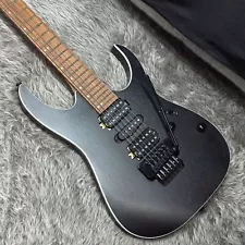 Ibanez RG370ZB-WK Weathered Black RG Series Electric Guitar w/gig case