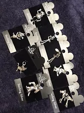 Sterling silver Disney Charms, Previously Owned With Tags