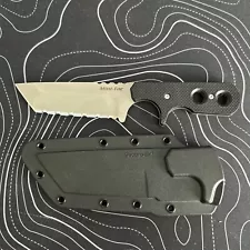 Cold Steel Mini Tac Tanto Knife Steel Full Tang Blade OB