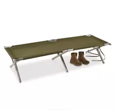 Aluminum Sleeping Cot US Military Issue Compact Lightweight Foldable Camp Hunt