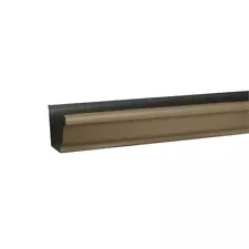 Amerimax Home Products K-Style Gutter 5 in. x 10 ft. Aluminum Natural Clay