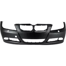 Bumper Cover For 2007-2008 BMW 328i with Headlight Washer Holes Front