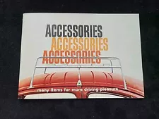 Original 1964 Volkswagen VW Beetle Accessories Booklet