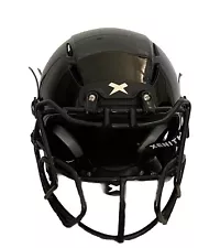 Xenith Epic+ Youth Football Helmet 2020 Black Face Mask Chin Guard Size Med VGUC