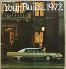 BUICK CAR RANGE USA LF Sales Brochure 1972 Riviera GS LeSabre SKYLARK Sportwagon