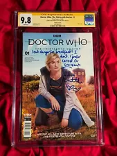 CGC SS 9.8~Doctor Who The Thirteenth Doctor #1~SIGNED+QUOTE by Jodie Whittaker