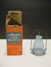 vintage Aladdin Lox On mantle oil lamp Models 12 B C 14 21c 23 23c w/box