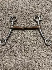 New ListingUsed Copper Tom Thumb Western Bit Western Curb Western Snaffle 4.75” EUC