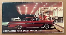 Original 1959 Chevrolet Sales Mailer Brochure - Impala, Biscayne, Parkwood