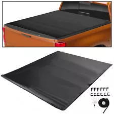 Soft Tonneau Cover Roll Up 6.5' Truck Bed For Chevy Silverado GMC Sierra 1988-98