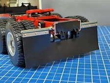 Custom Rear Black Mud Flap Guard Tamiya RC "Toy" 1/14 King Knight Grand Hauler