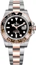 Rolex GMT-Master II "Root Beer" 40mm Rose Gold Luxury Watch For Men On Sale