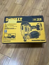 New Dewalt DCN45RND1 20V XR BRUSHLESS MAX 15 Degree Cordless Roofing Nailer KIT