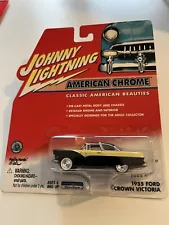 Johnny Lightning American Chrome 1955 Ford Crown Victoria (C9)