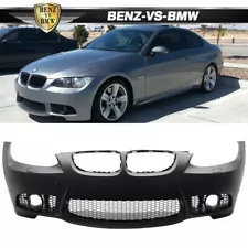 Fits 07-10 E92 E93 3-Series M3 Style Front Bumper Cover Conversion Polypropylene (For: 2007 BMW)