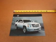 2011 Cadillac Escalade ESV EXT sales brochure dealer literature 18 page