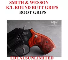 SMITH & WESSON GRIPS K/L FRAME ROUND BUTT GRIPS 460 500 686 Plus 686 SSR