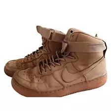 Nike Air Force 1 High Wheat Brown Flax Shoes (922066-203 ) US 8