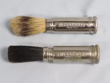 'Rubberset' Trademark Bristle Shaving Brushes 2 pcs. 1900's