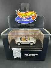 1998 Hot Wheels SILVER 1998 PORSCHE BOXSTER Black Box 100% Collectors